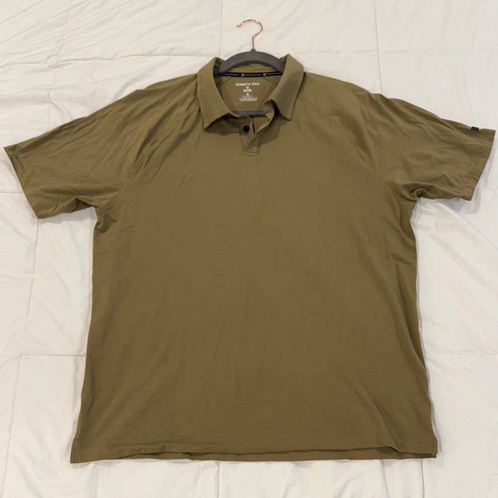 Kenneth Cole Green Polo Shirt